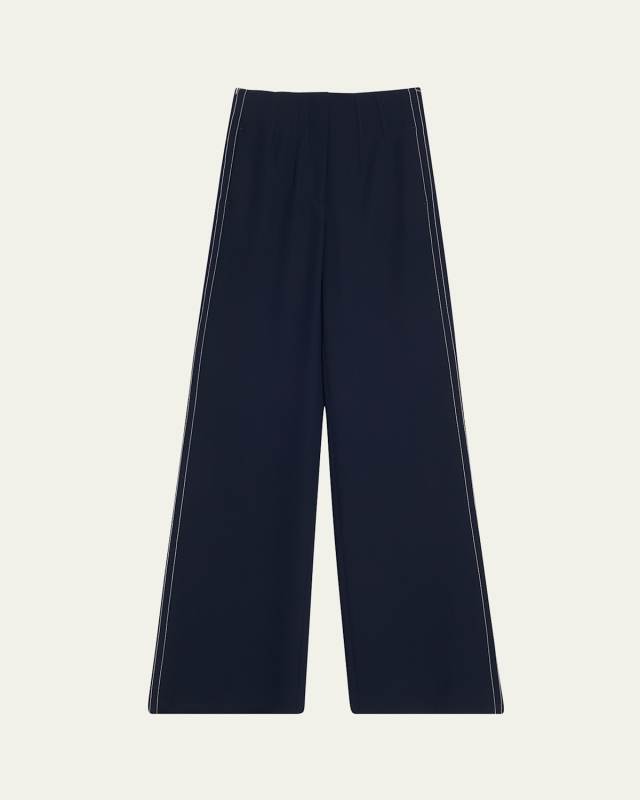 Elin Wide-Leg Side Stripe Pants